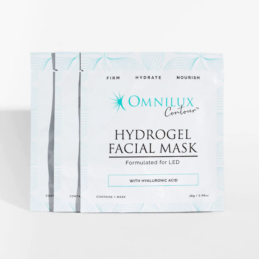 Omnilux Hydrogel Facial Mask 3 Pack