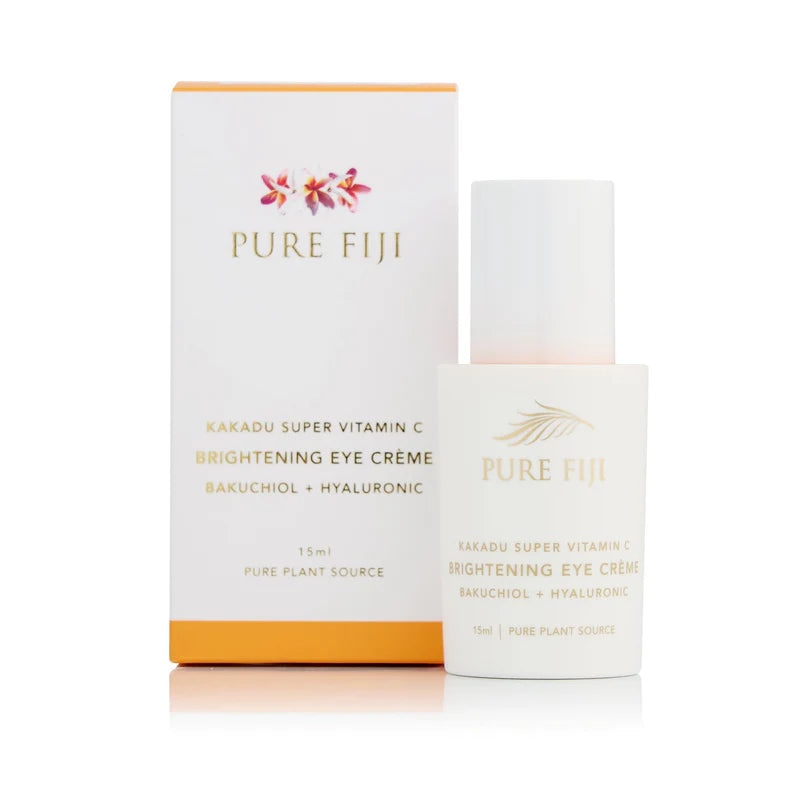 Pure Fiji Kakadu Super C Brightening Eye Creme with Bakuchiol and Hyaluronic