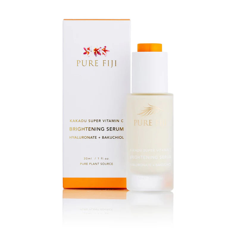 Pure Fiji Kakadu Super Vitamin C Brightening Serum With Hyaluronate + Bakuchiol